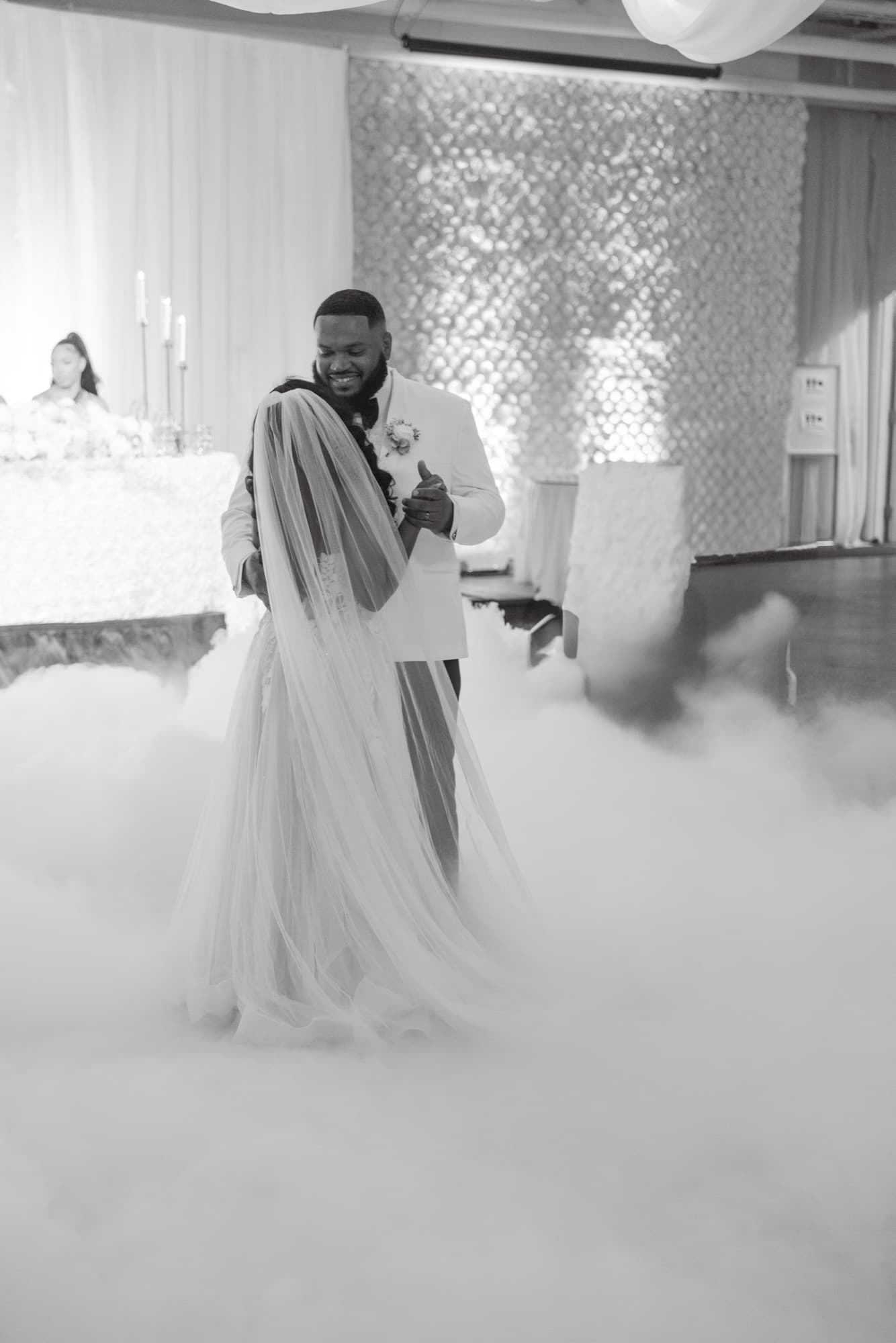 Candid moment from a recent wedding day